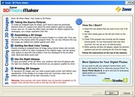 Zoner 3D Photo Maker screenshot